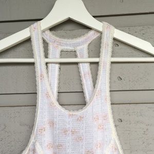 FREE PEOPLE INTIMATELY VINTAGE/RARE SOFT SEXY 100% COTTON TOP/CAMISOLE LOOK